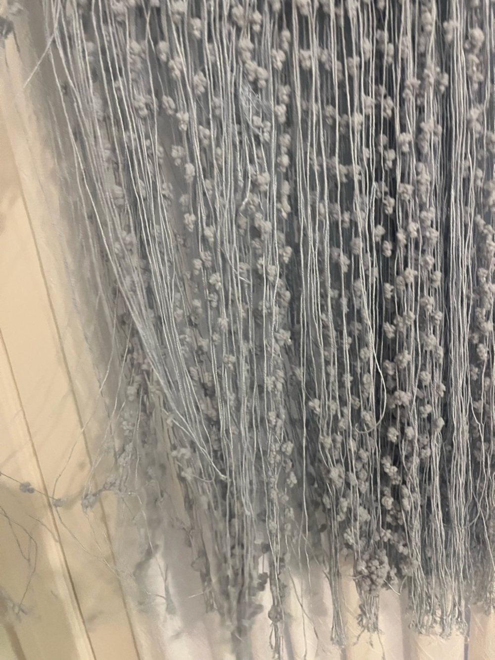 Jacquemus Blue Fringe Midi Skirt Great Condition - Picture 6 of 8